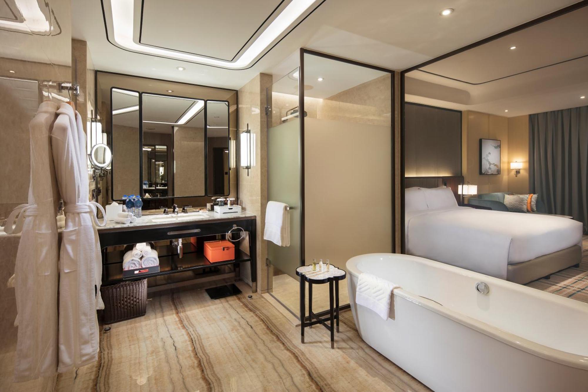 ฮิลตัน ฟูโจว Hotel ฟุโจว ภายนอก รูปภาพ
